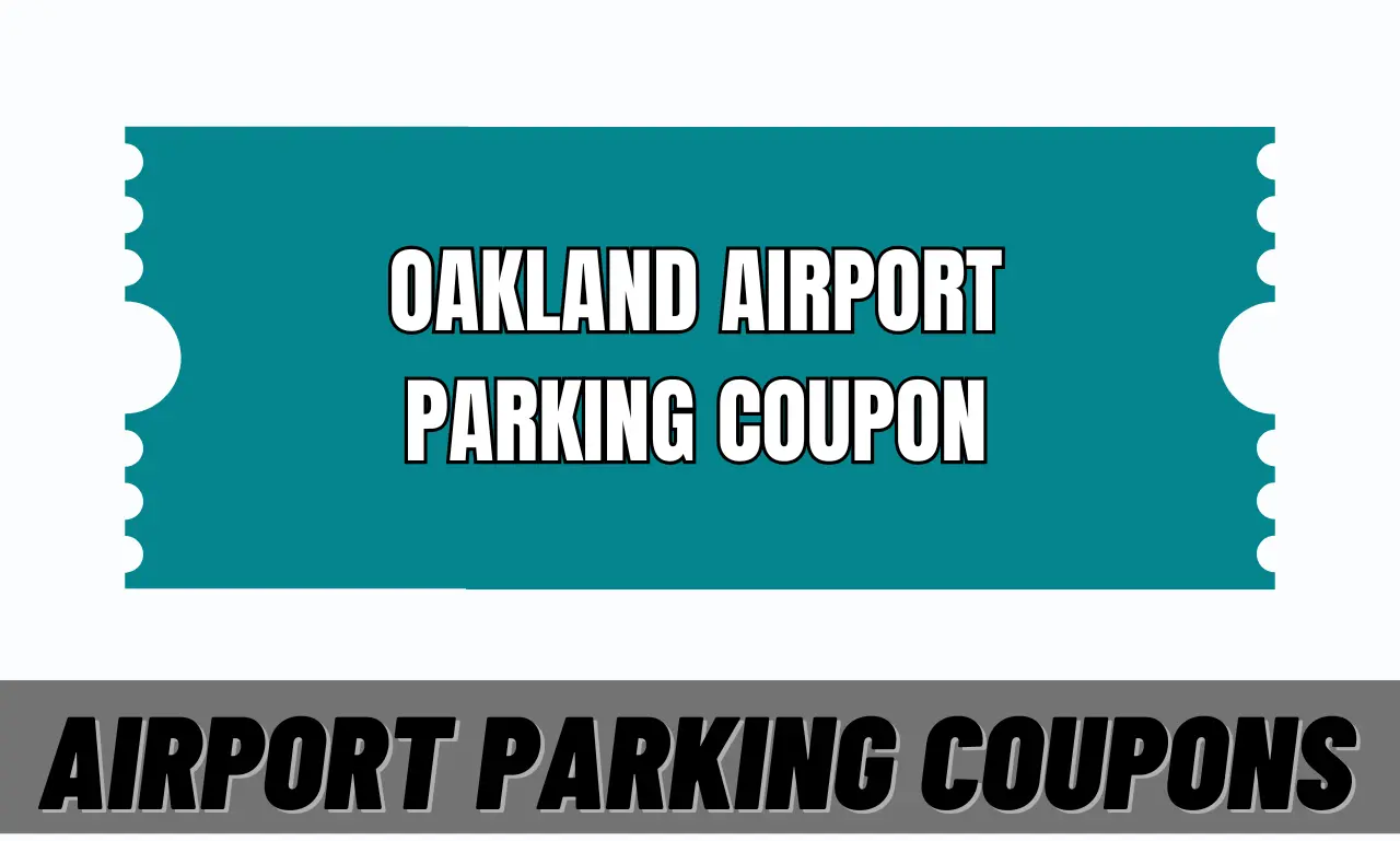 Screenshot of Oakland Airport Parking Coupon