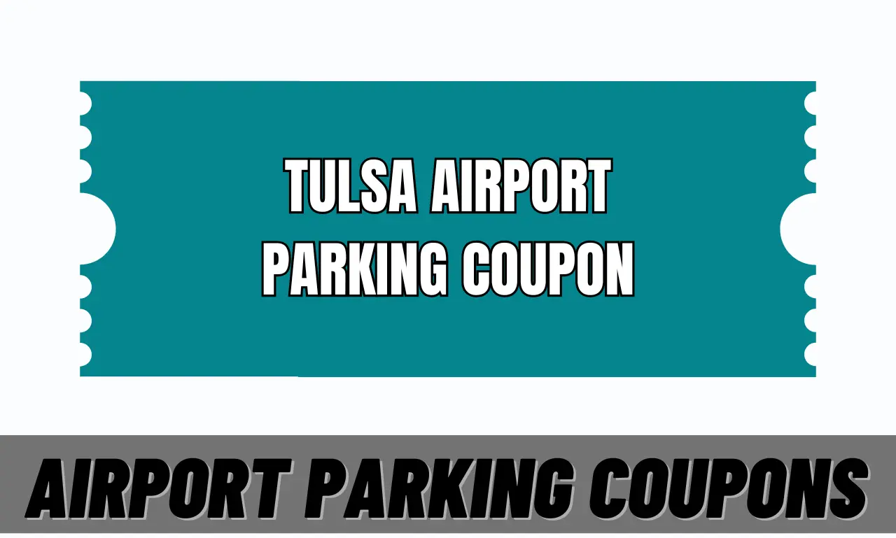 Image of Tulsa Airport Parking Coupon